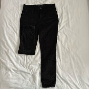 Jcrew velvet jeans
